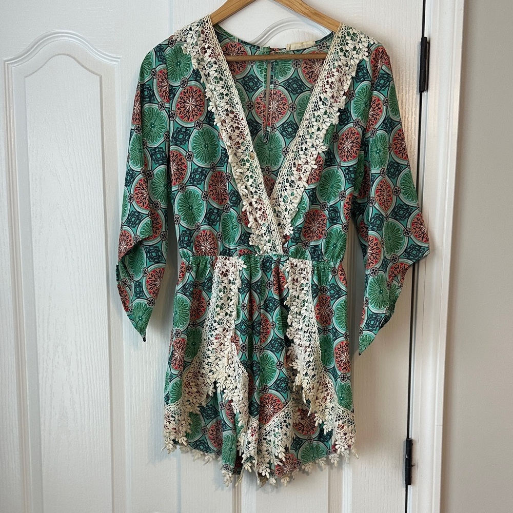 ILLA ILLA Green Romper